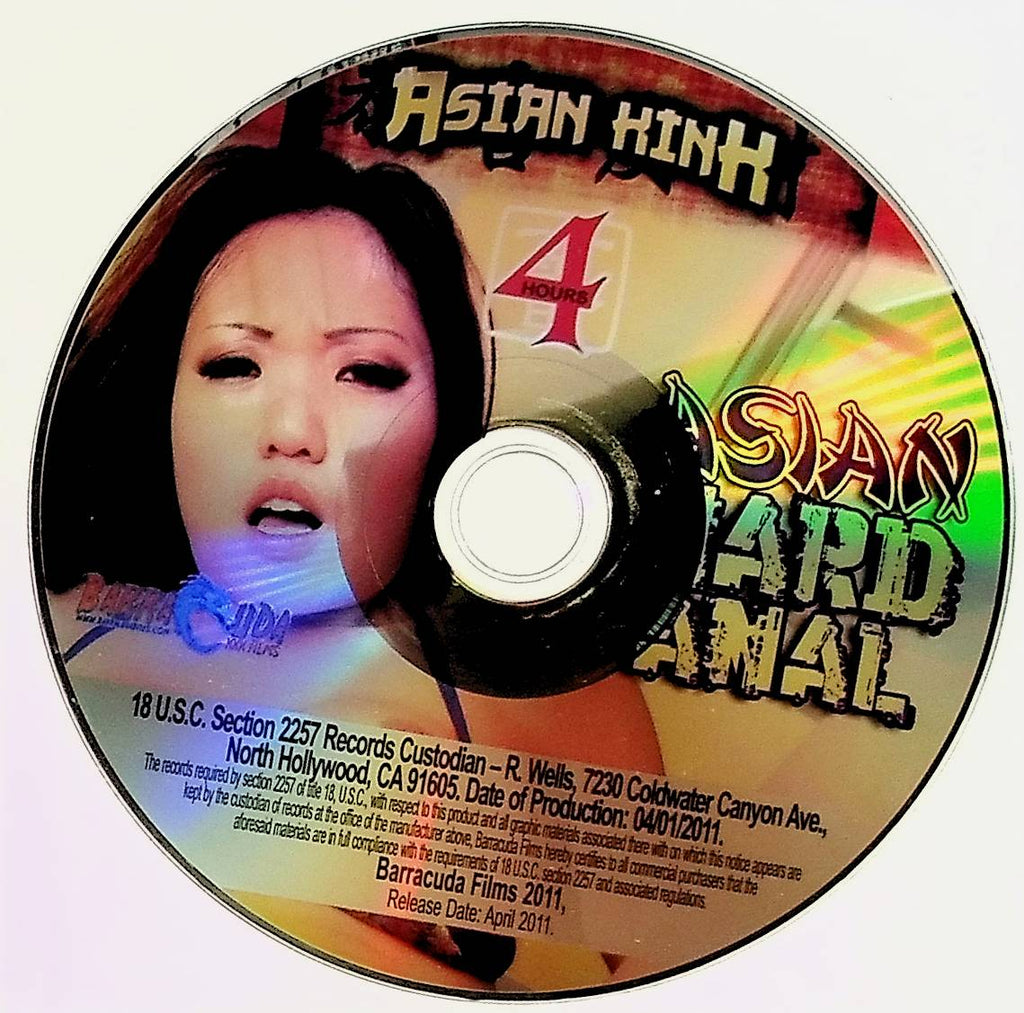 Asian Hard Anal DVD 4hrs Asian Kink No Case Or Cover Art 051624tsdvdd89