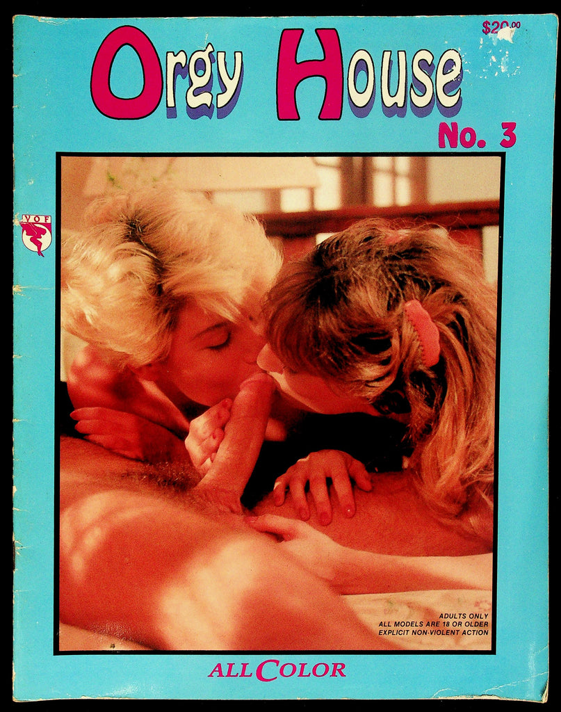 Orgy House All Color Pictorial No. 3 1980s/1990s Adult Magazine 082826hrp-14