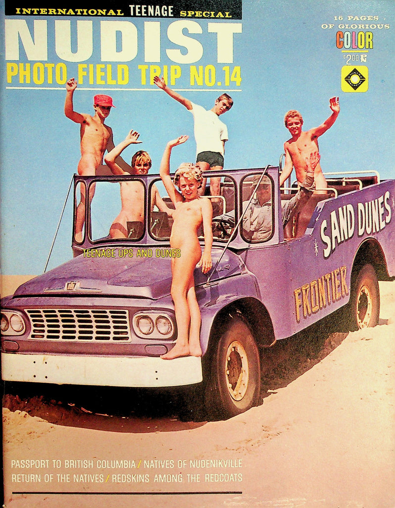 Nudist Photo Field Trip Magazine  The Dunes / Passport To British Columbia  #14 November 1965   081826lmp-GSC