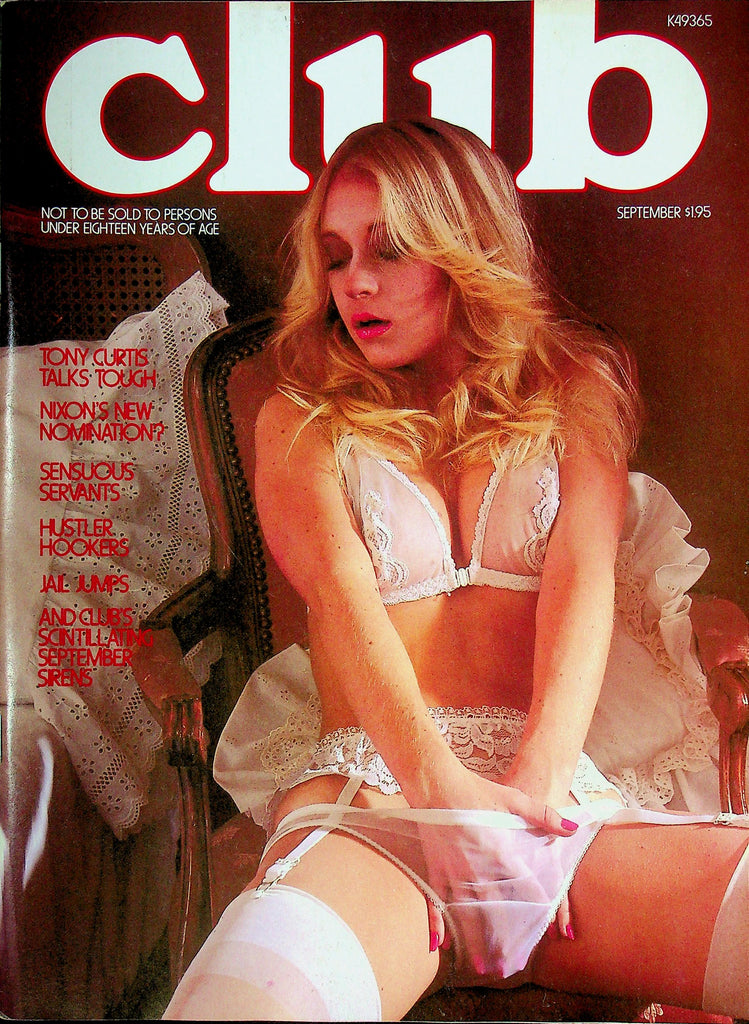 Club Magazine Ft. Tony Curtis September 1977 041425RP