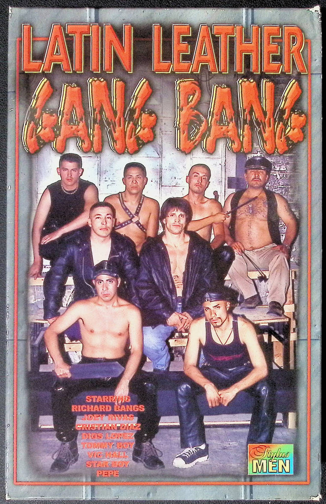 Latin Leather Gang Bang Channel 69 Video Gay VHS 2000 102124JKVHS5