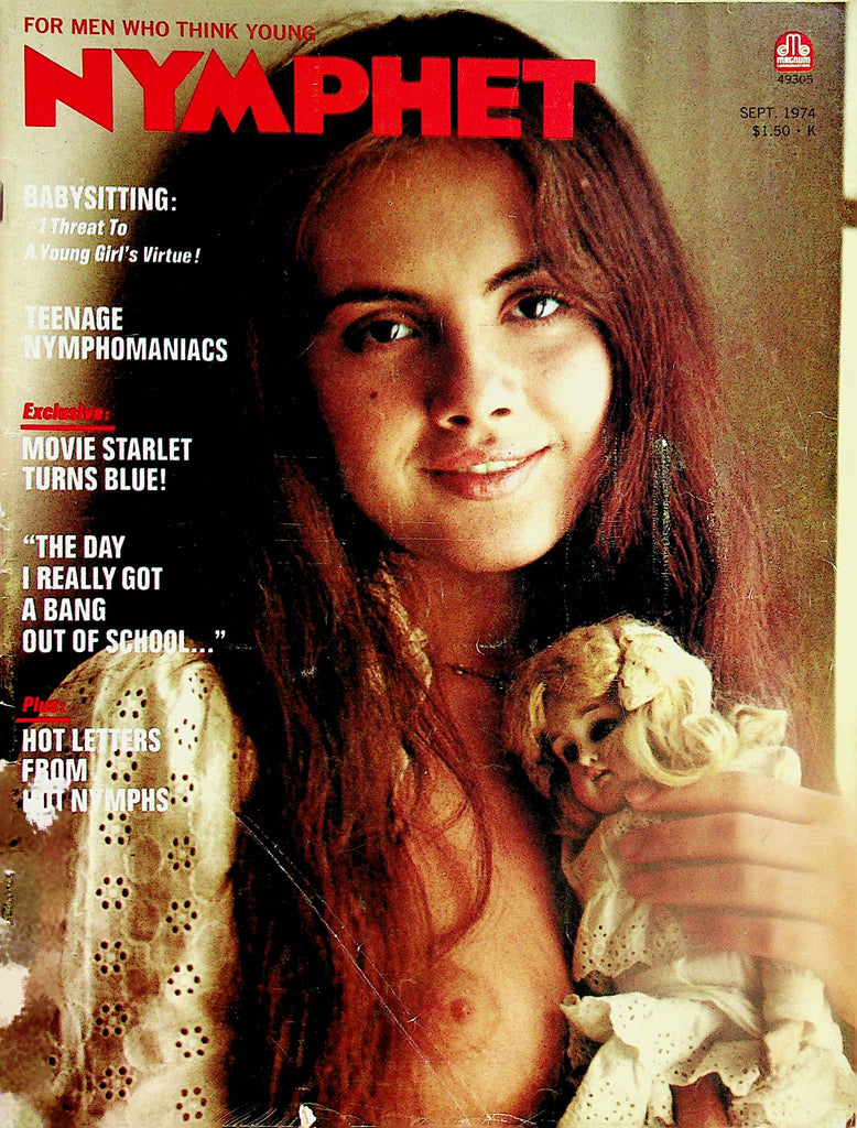 Nymphet Magazine   Naive Fresh Woman / Nymph Turned Pro  September 1974    030824lm-p