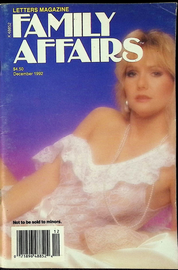 Family Affairs Adult Digest December 1992 010826AKP