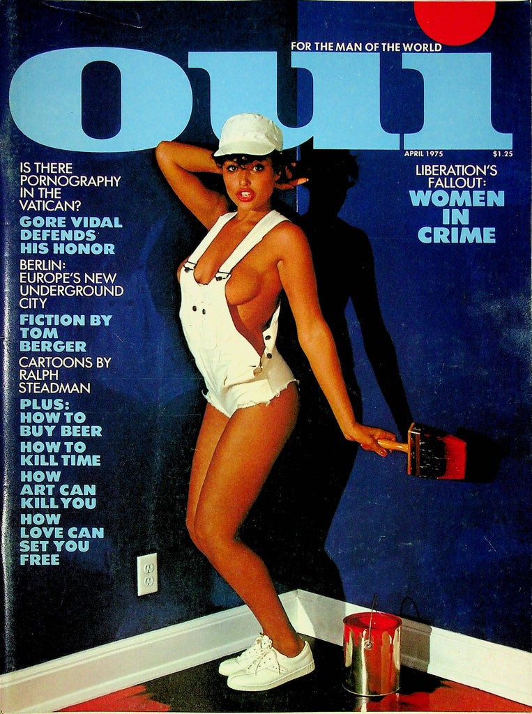 OUI Adult Magazine Gore Vidal April 1975 060724RP2