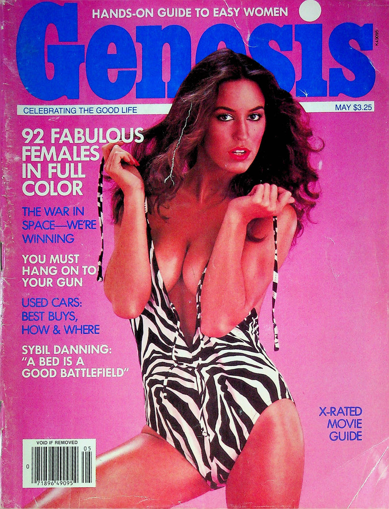 Genesis Magazine Sybil Danning May 1983 011625RP