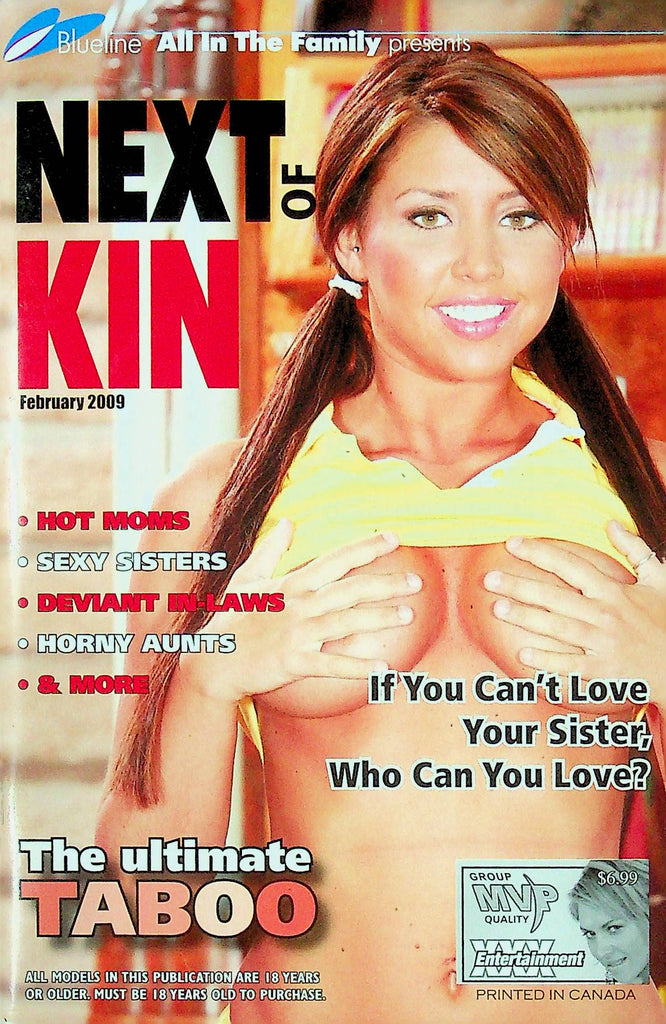 Next Of Kin Taboo Men's Digest Magazine Hot Moms February 2009 100724RP