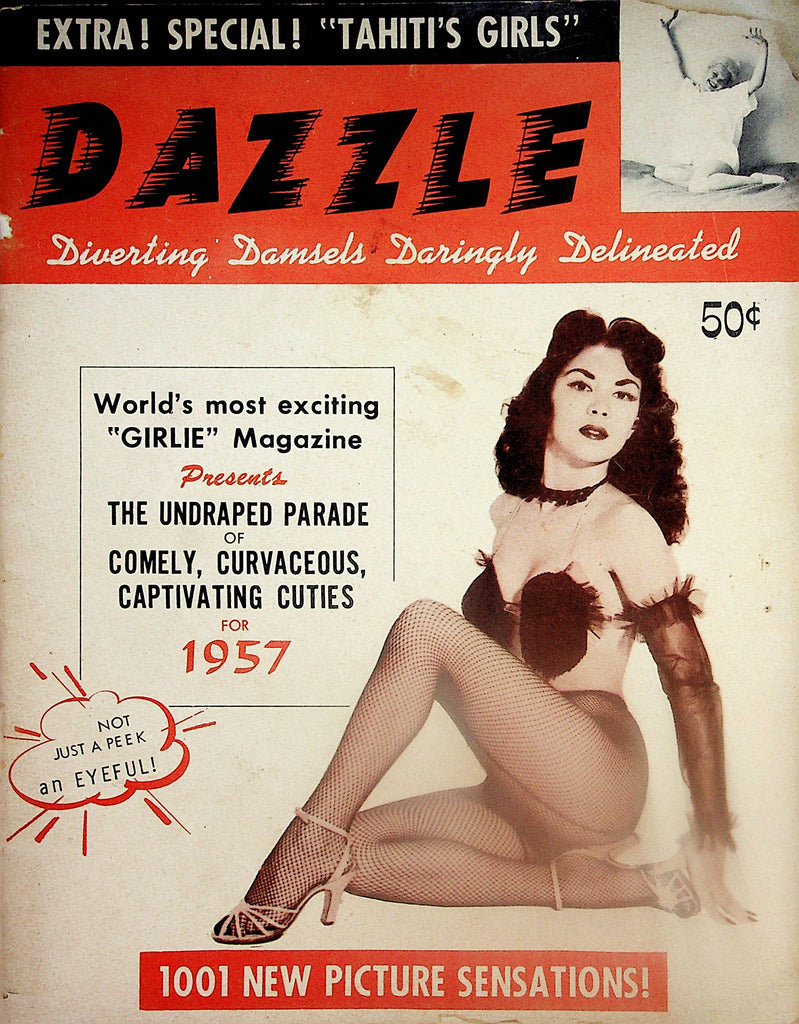 Dazzle Vintage Magazine The Undraped Parad Of Curvaceous, Captivating Cuties vol.1 #1     1957   052424lm-p2