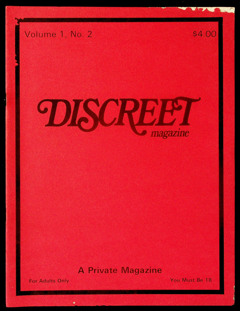 Discreet Swingers Personal Ads Magazine V1, #2 1980s/1990s 091026HRP-18