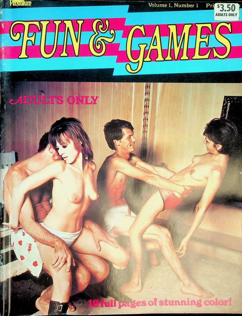Fun & Games Magazine   Highball Tease / Body Painting  vol.1 #1  1969   070226lmp-GSC