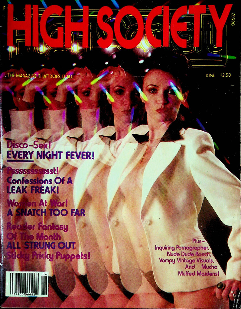 High Society Men's Magazine Disco Fever June 1978 082224RP