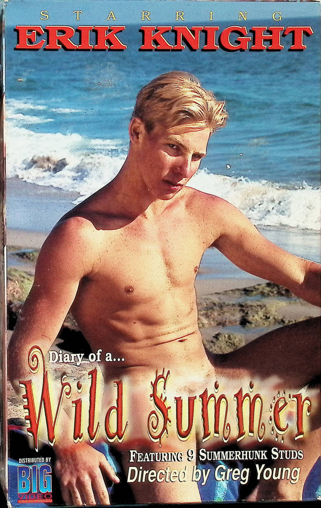 Diary of a Wild Summer Erik Knight 1996 Gay Male VHS 091924AMPVHS3