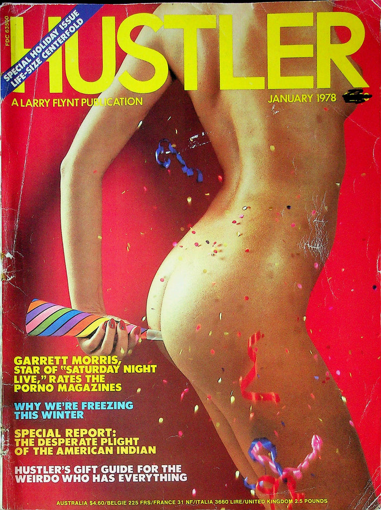 Hustler Magazine Ft. Garrett Morris January 1978 042525RP