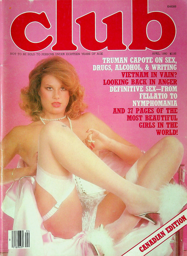 Club Magazine Ft. Truman Capote & Lady Anthea Drummond April 1980 101425RP-