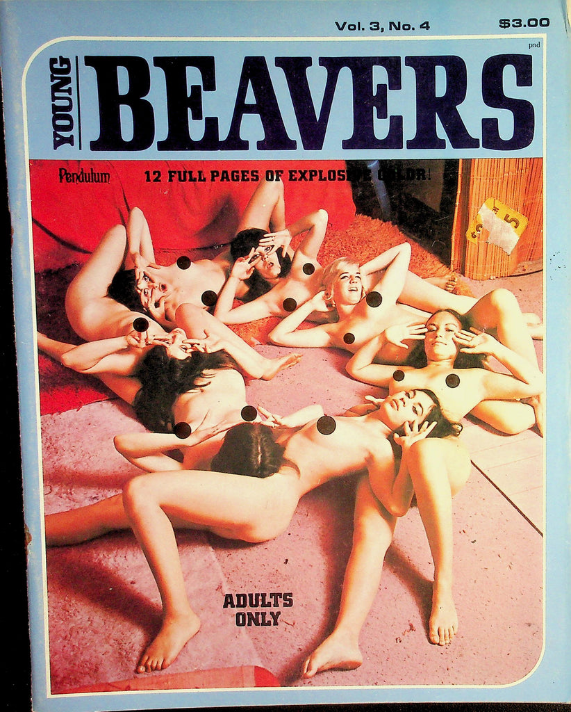 Young Beavers 18+ Magazine  7-Up Helping A Sorority Sister  vol.3 #4  October 1969  082826lmp-GSC