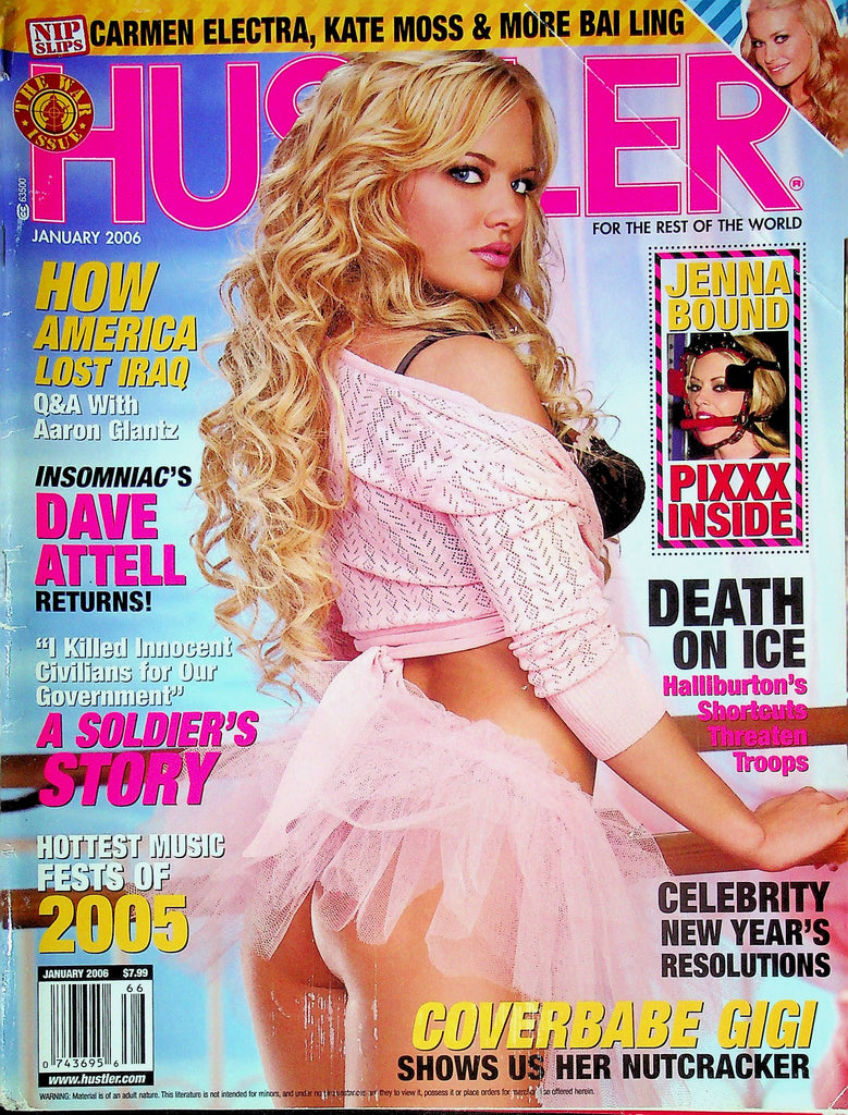 Hustler Magazine Gigi & Jenna Jameson January 2006 030924RP