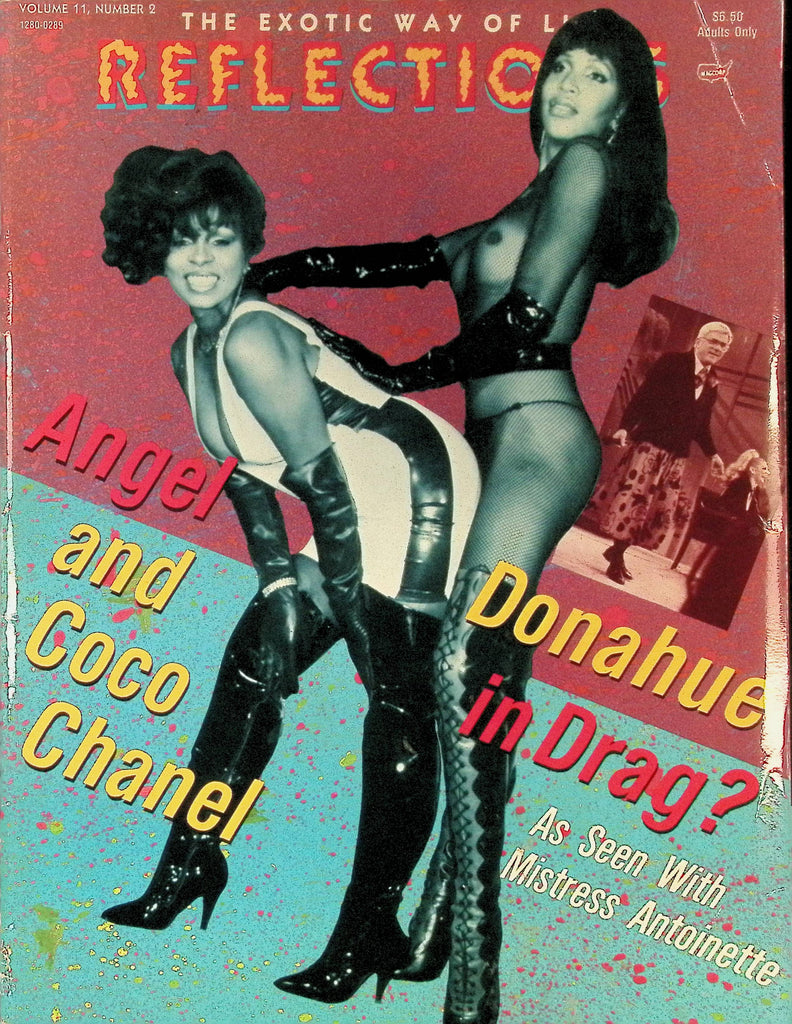 Reflections The Exotic Way of Life Vol 11 #2 Angel and Coco Chanel Donahue in Drag BDSM Fetish Magazine 100225AMP