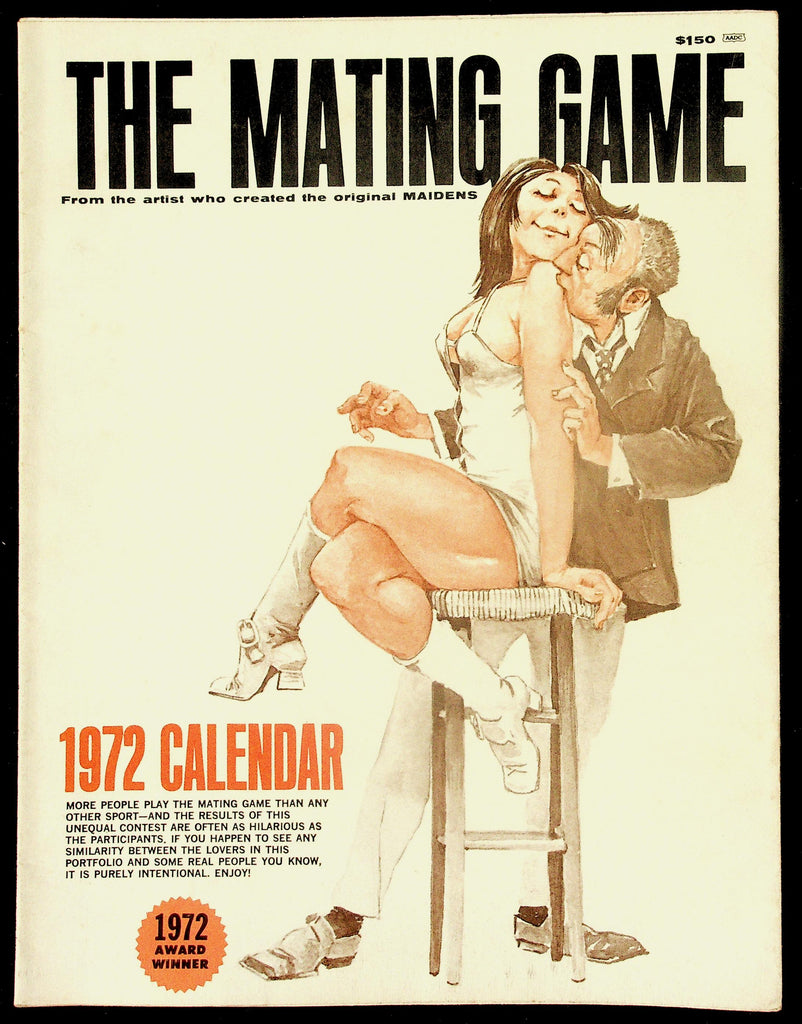 The Mating Game 1972 Pin Up Calendar Award Winner 082426hrp-10