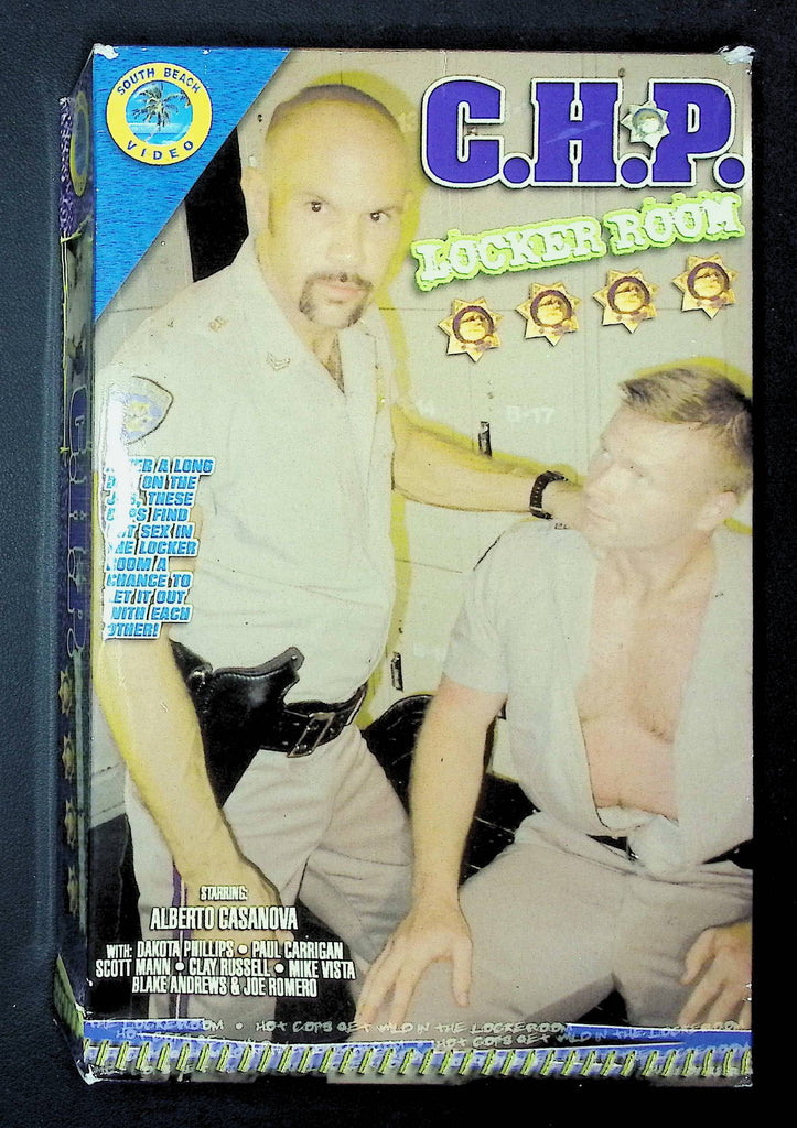 CHP Locker Room South Beach Video Gay VHS 2001 Alberto Casanova Dakota Phillips 041525DMVHS