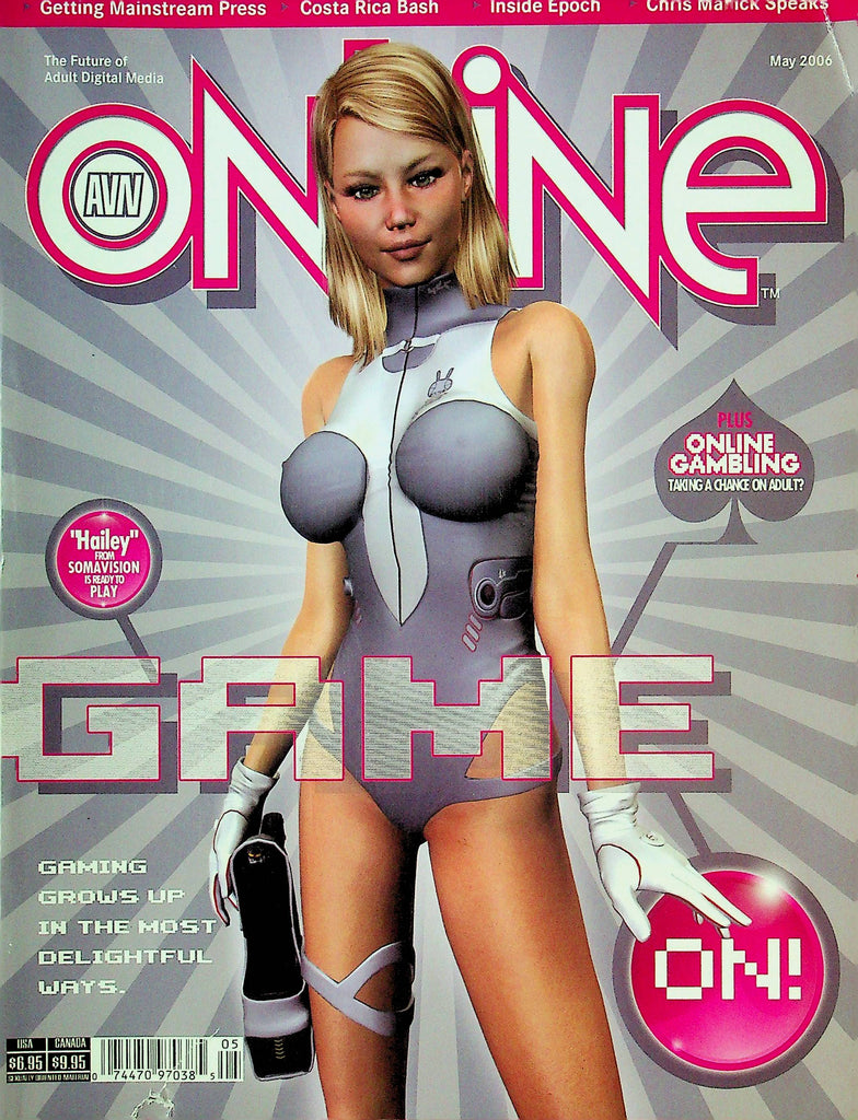 AVN Online Men's Magazine Gaming Grows Up May 2006 062124RP