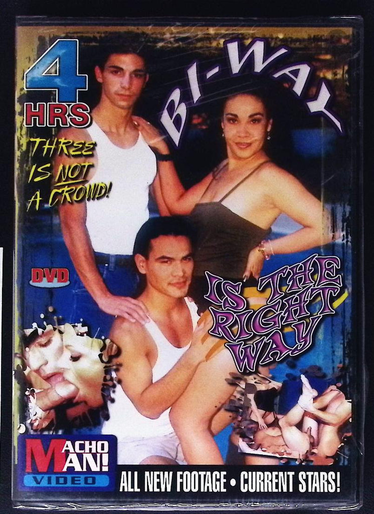 Bi-Way is the Right Way Gay/Bi 4 Hour DVD Macho Man Video 080625ADVD