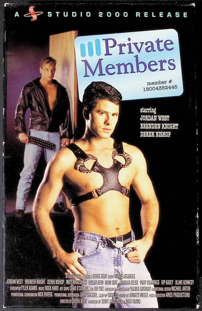 Private Members Studio 2000 Gay VHS 1997 101024JKVHS3