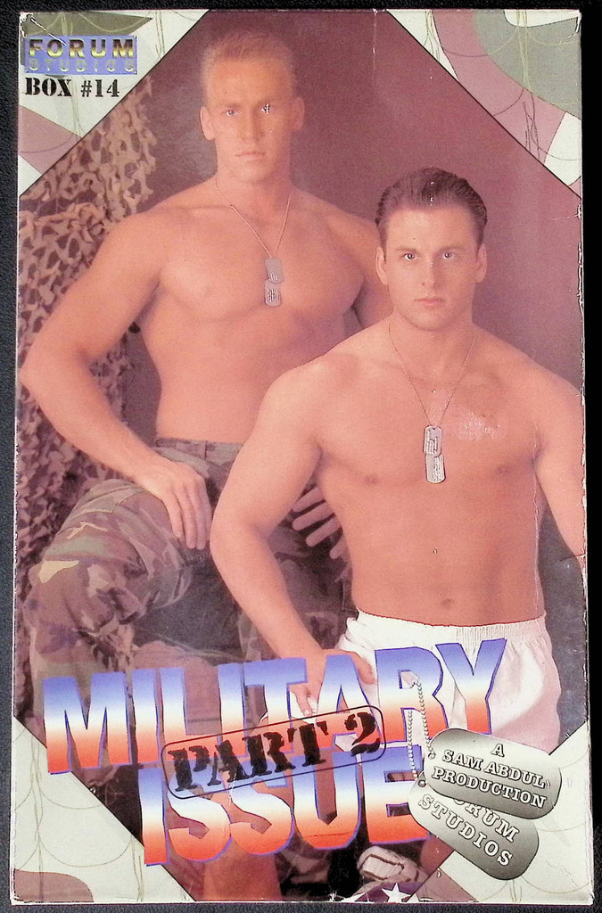 Military Issue Part 2 Forum Studios Gay VHS 1994 101724JKVHS