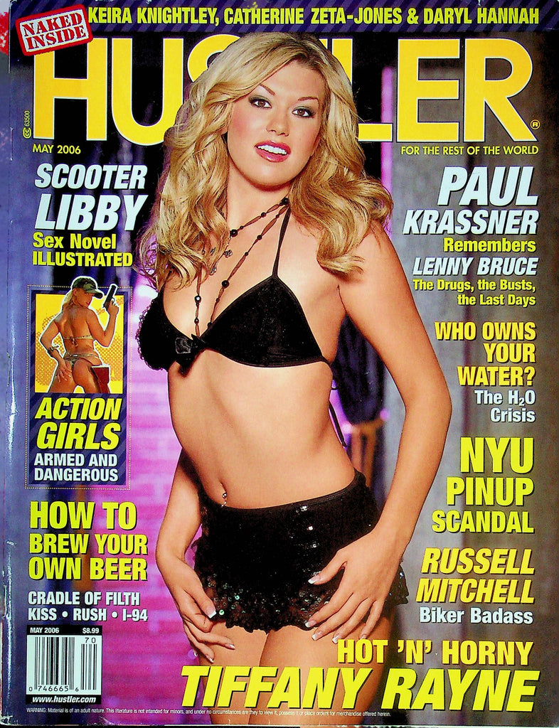 Hustler Magazine Tiffany Rayne & Lenny Bruce May 2006 030924RP