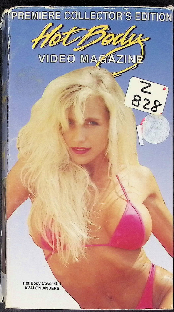 Hot Body Video Magazine Premiere Collector's Edition ft. Avalon Anders, Angela Dawn, Melissa Moore Adult VHS 1993 121025AKVHS2