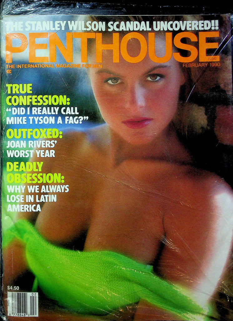Penthouse Magazine Joan Rivers & Mike Tyson February 1990 090723RP