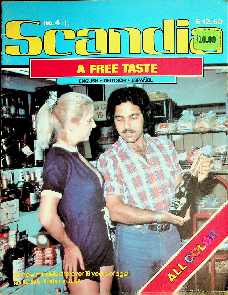 Scandia International Magazine  A Free Taste - Ron Jeremy  #4 1980's   071126lmp-GSC