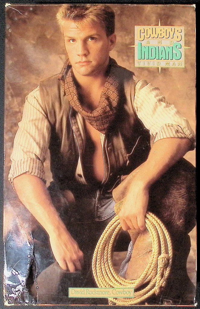 Cowboys And Indians Vivid Video Inc. Gay VHS 1989 102524JKVHS5