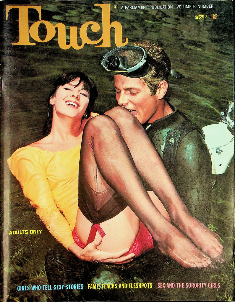 Touch Vintage Magazine  Wet And Wild Scuba Dive   vol.6 #1 1968 Parliament   100826lmp-GSC