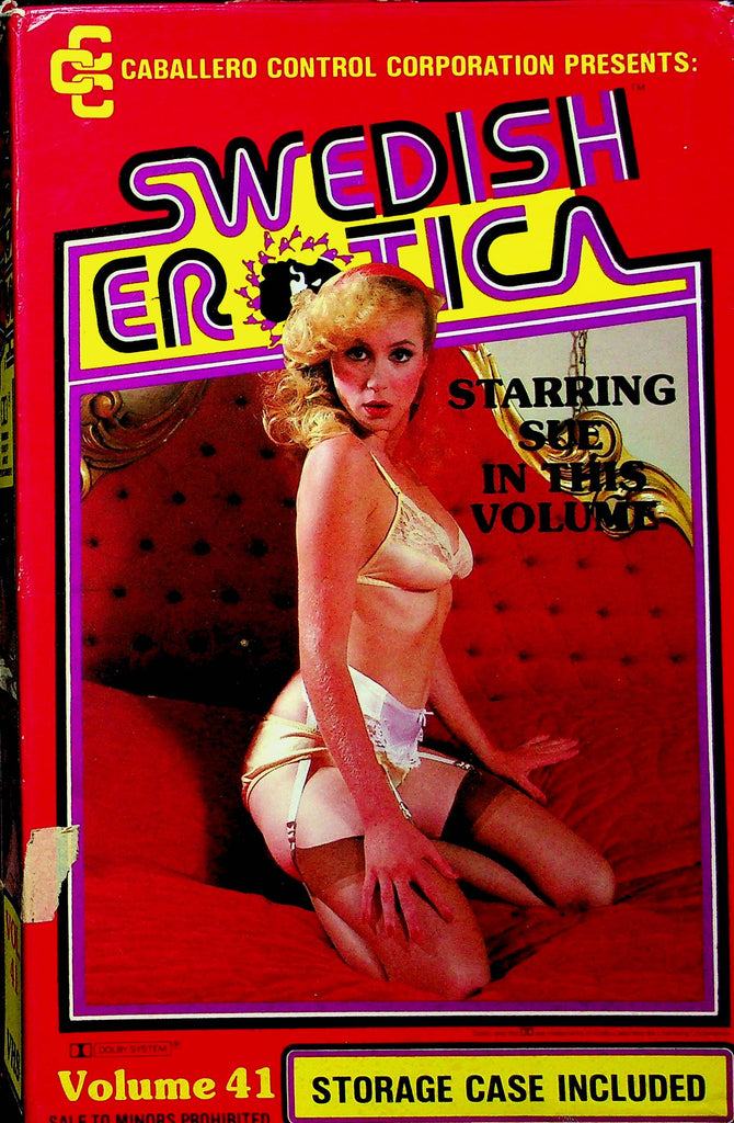Adult VHS Movie Swedish Erotica Vol.41 Ft. Tara Sue & Lisa 1982 072423RPVHS4