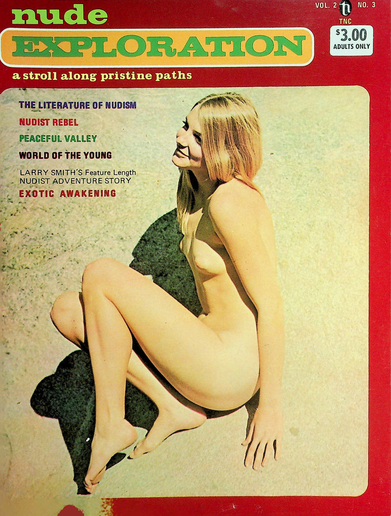 Nude Exploration Nudist Magazine Nudest Rebel / Exotic Awakening  vol.2 #3 1969   073126lmp-GSC