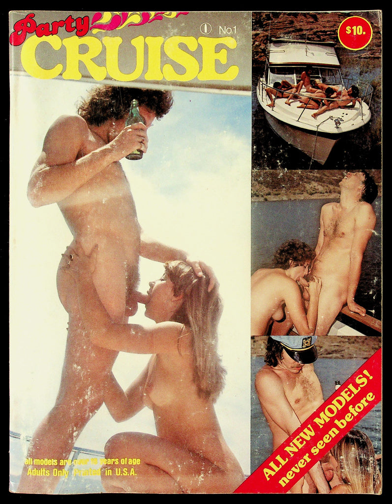 Party Cruise Pictorial #1 1980s/1990s Adult Magazine 090226HRP-49