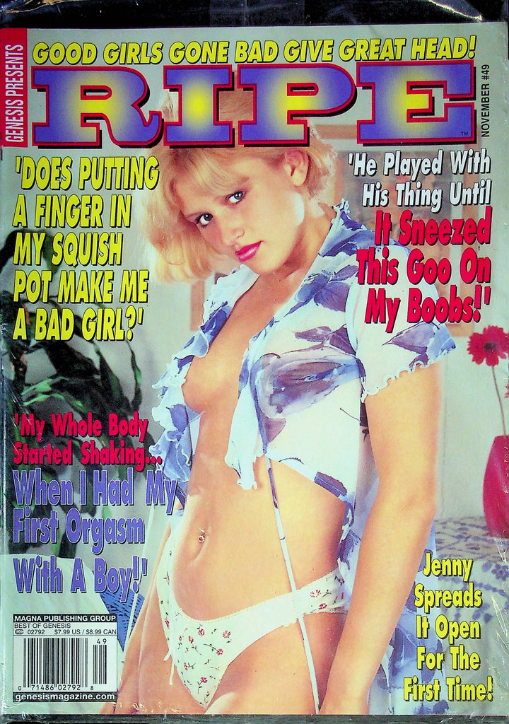 Genesis Presents Ripe Magazine Ft.Jenny November 2001 no.49 122624RP2