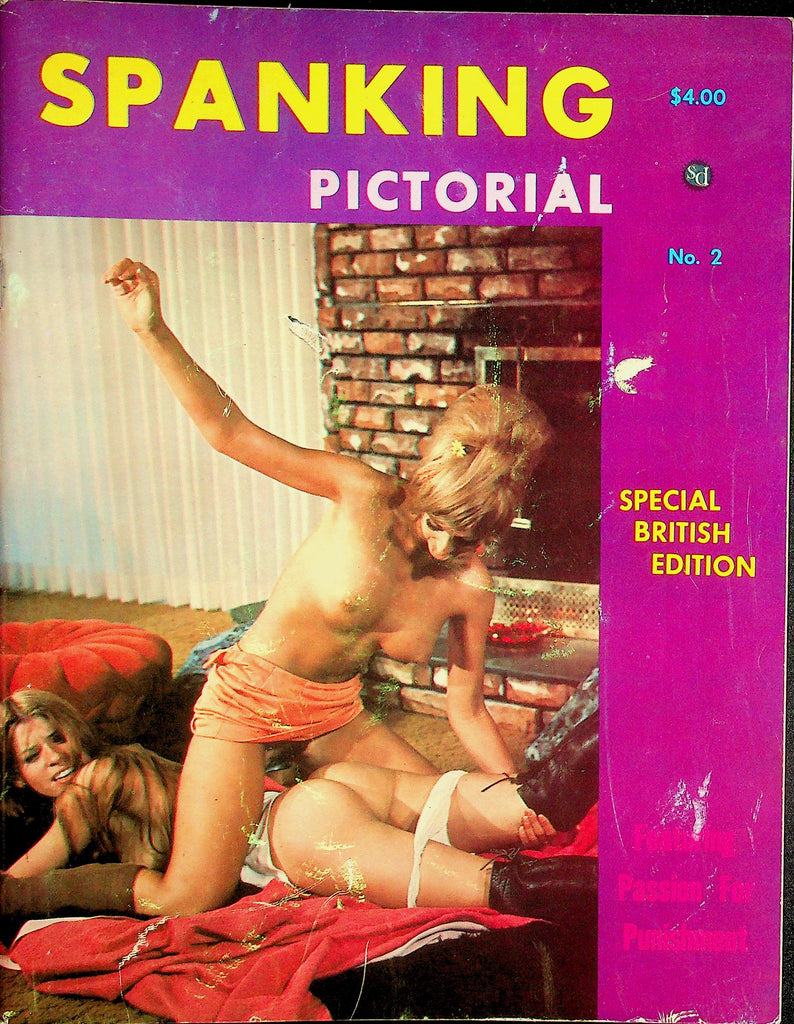 Spanking Pictorial Magazine   Special British Edition - Passion For Punishment  #2 1960's 090426lmp-GSC