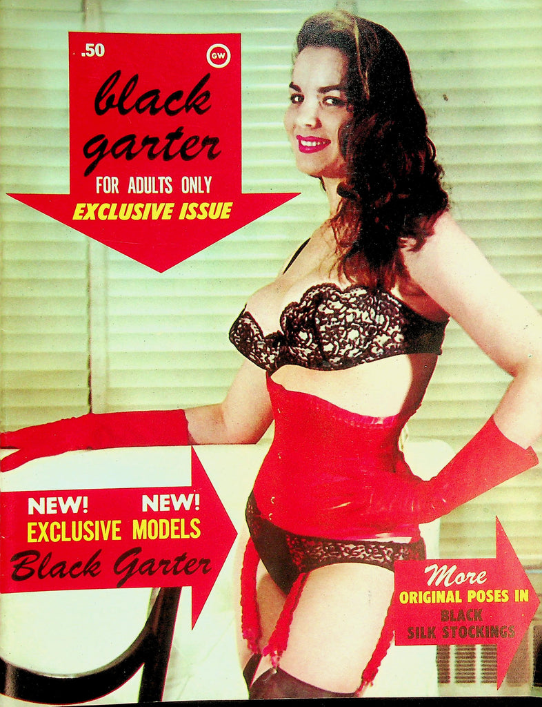 Black Garter Magazine  Exclusive issue! Exclusive Models! #1 1960's    091926lmp-GSC