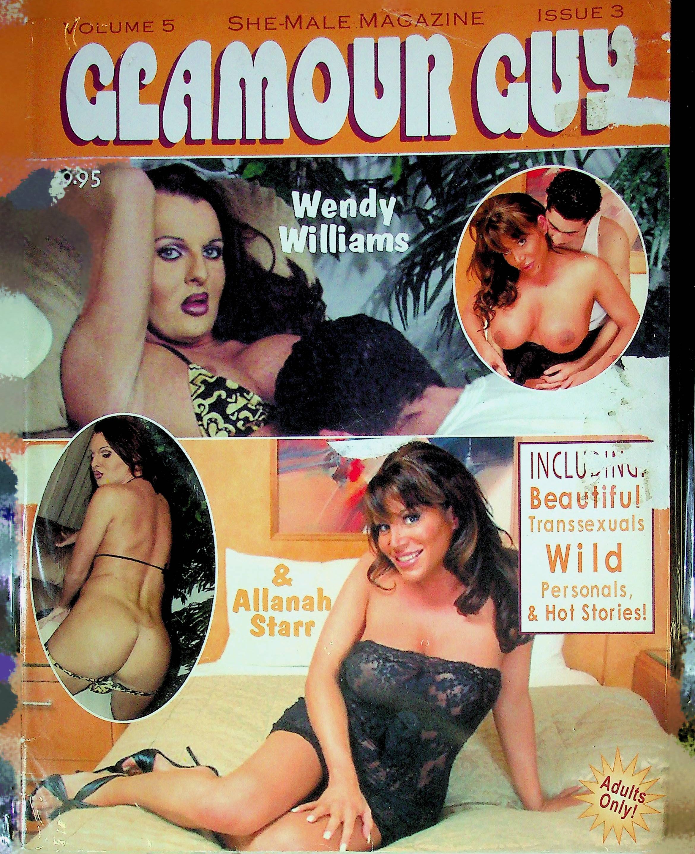 Glamour Guy Tranny Magazine Wendy Williams & Allanah Starr Vol.5 No.3 –  Mr-Magazine