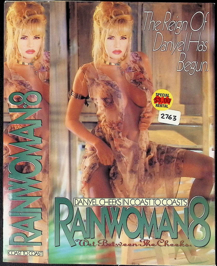 Rainwoman #8 Danyel Cheeks Lili Xene Amanda Rae Jasmine Aloha Adult VHS Coast to Coast 040626AKVHS3