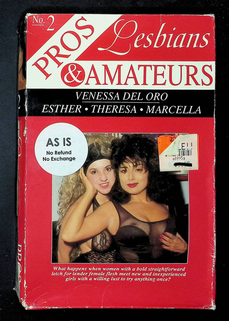 Lesbians Pros & Amateurs No. 2 Gourmet Video VHS 1991 Venessa Del Rio Esther 040925DMVHS