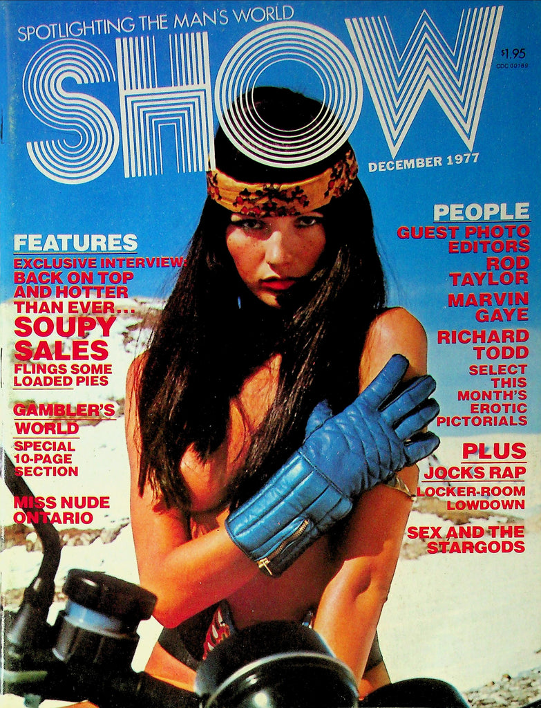 Show Magazine Ft. Miss Nude Ontario & Rod Taylor December 1977 080725RP-