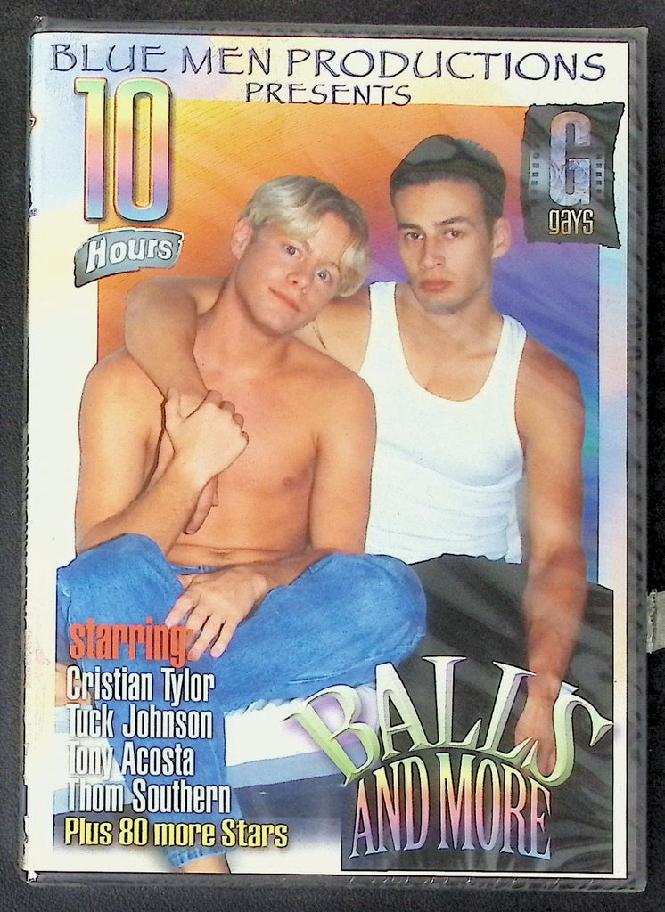 Balls And More ft. Cristian Tylor, Tuck Johnson, Tony Acosta 10 Hour Gay DVD Blue Men Productions 111725AKDVD