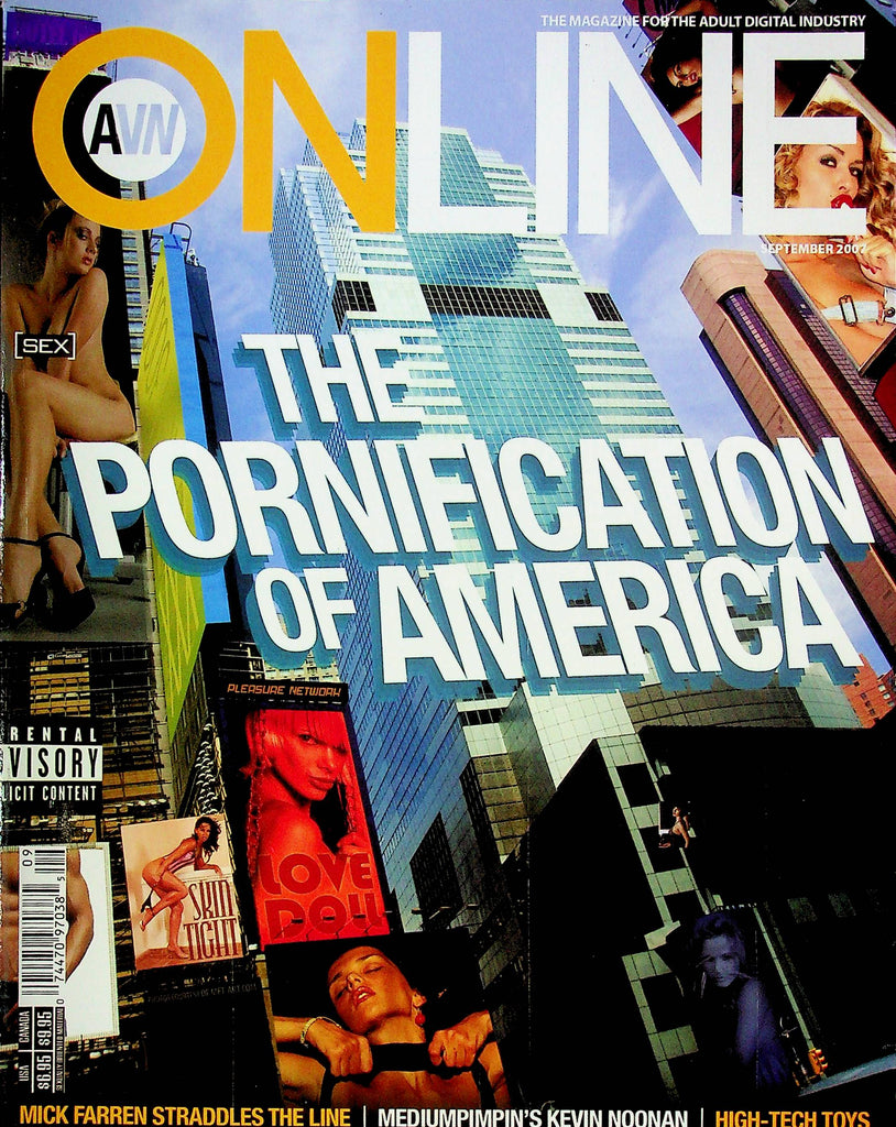 AVN Online Men's Magazine The Pornification Of America Ft. Mick Farren September 2007 062124RP