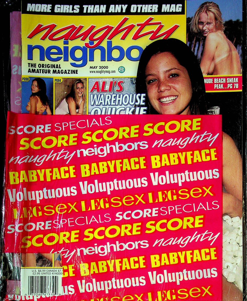 Naughty Neighbors Magazine Ft. Ali's Warehouse Quickie May 2000 SEALED 122624RP2