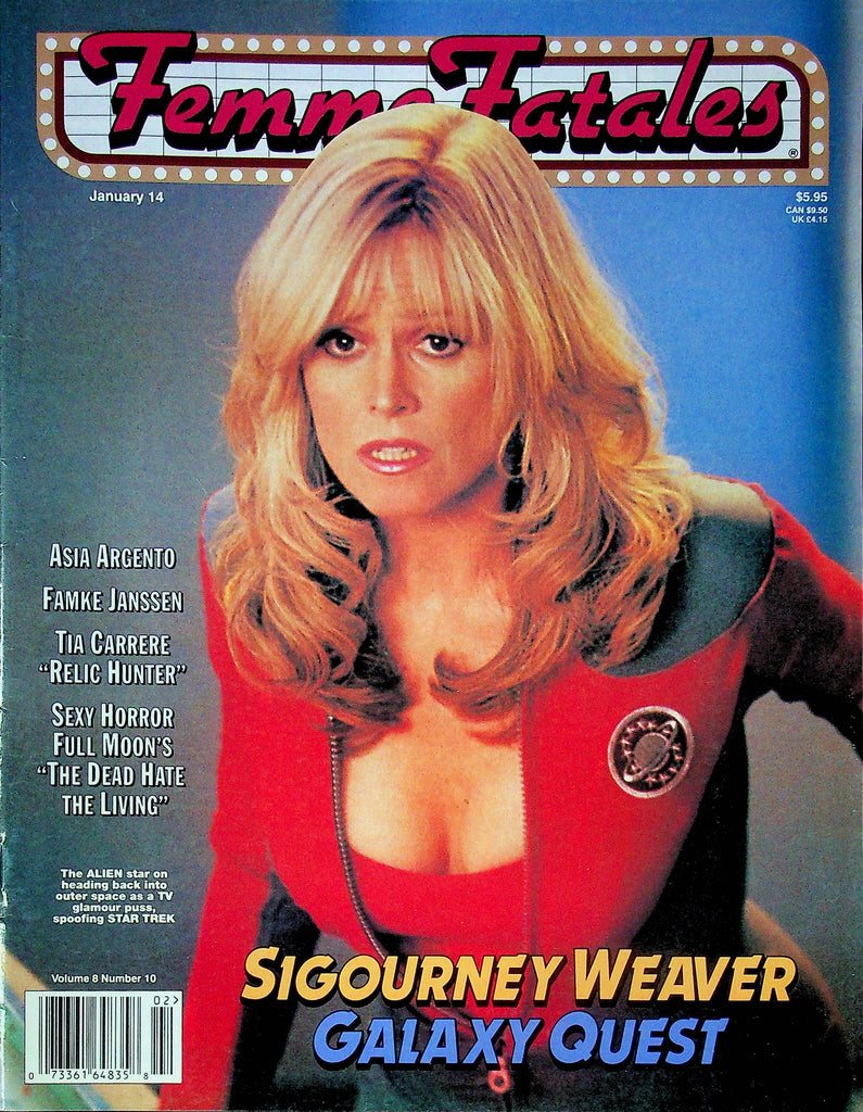 Femme Fatales Magazine Sigourney Weaver Galaxy Quest January 14 2000 020224RP