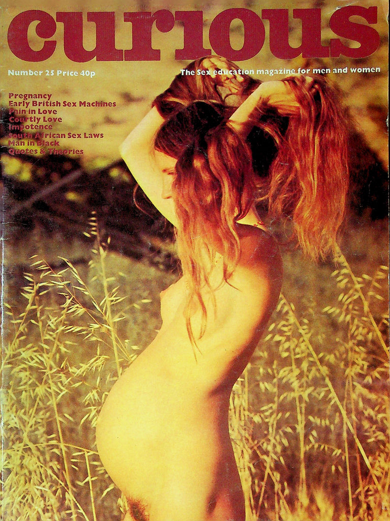 Curious Sex Education Magazine Early British Sex Machines Issue No.25 071925RP2-