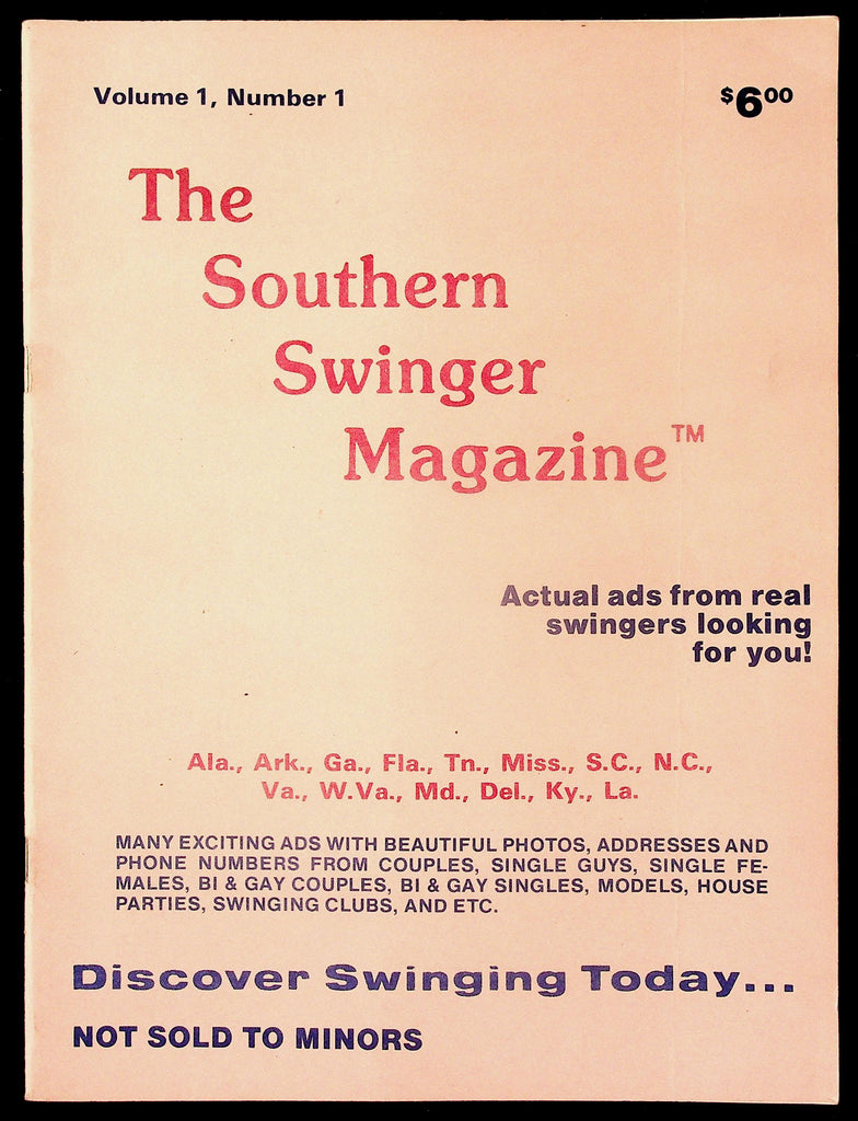 The Southern Swinger Magazine V1, #1 1980s/1990s Personal Ads 091726HRP-31