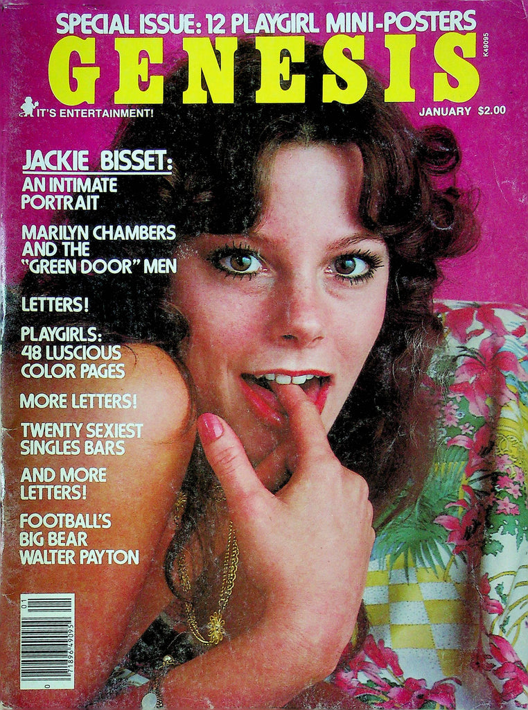 Genesis Men's Magazine Jackie Bisset January 1978 061424RP