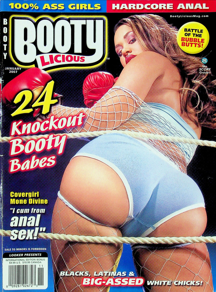 Bootylicious Magazine Ft. Mone Divine January 2007 092225RP-